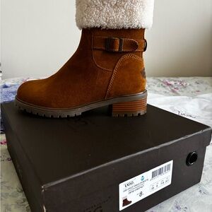 UGG Women's Tan Suede Winter Boots